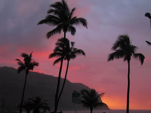 Coucher de soleil
